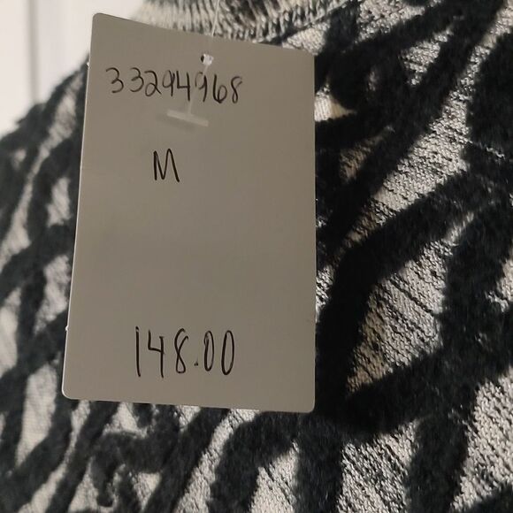 Anthropologie Moth Stitched Tunic Textured Wool Sweater Dress  Sz M NWT - Picture 6 of 7